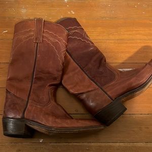 Frye vintage cowboy boots